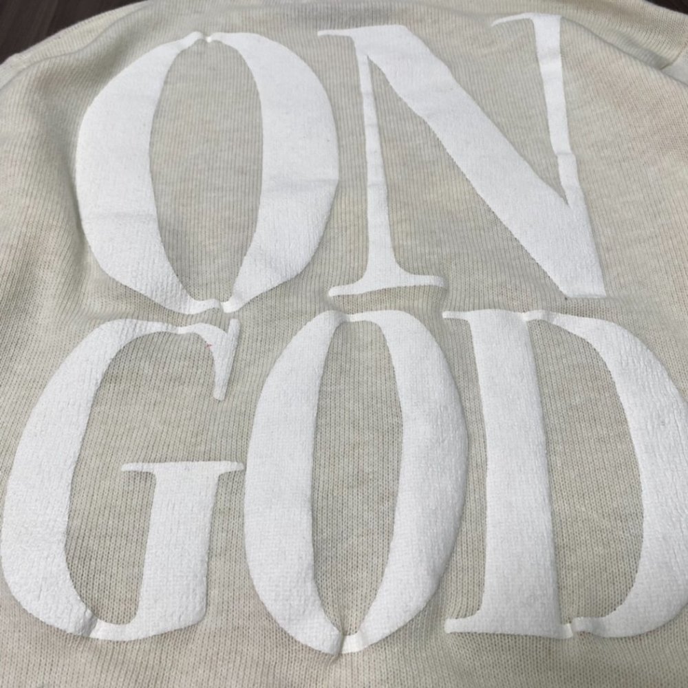NWT size:S Cross Sweater 1989 ON GOD SWEATSHIRT - Picture 7 of 8